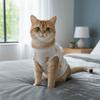 Animal Print Cat Weaning Suit Breathable Pet Anti-Lick Suit Pet Sterilization Suit  Post-Op Care