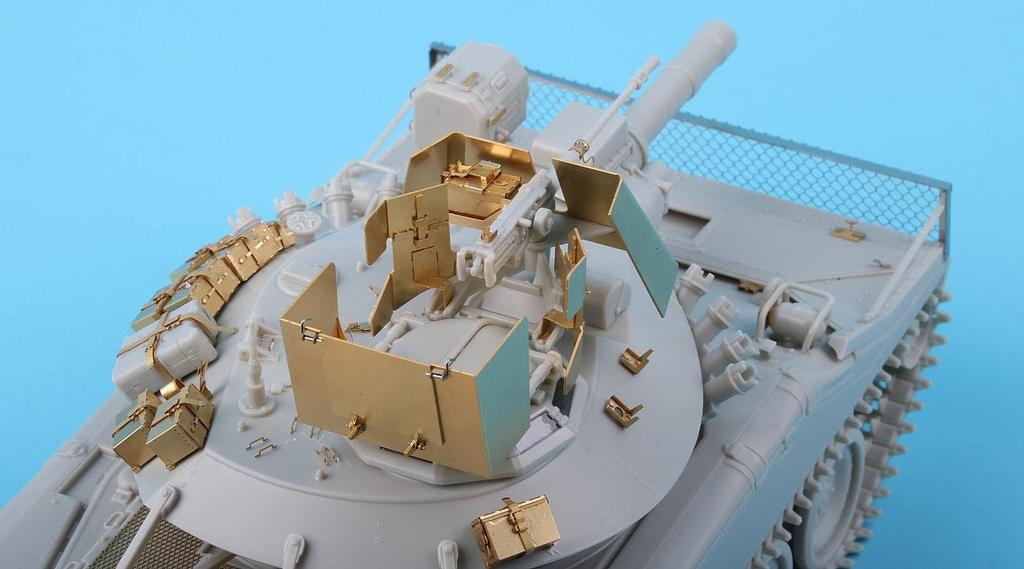 Tetra Model ME Series US M551 Sheridan Airborne Tank T Plastic Model Parts ME3560 1/35 (for Company)