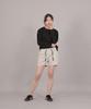 SAINTCREW Cotton Elastic Waist Shorts Cbs-387 Oatmeal