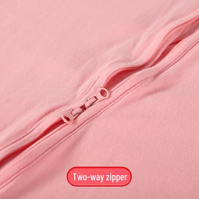 Sac de dormit din bumbac fără mâneci pentru bebeluși - Design anti-lovire