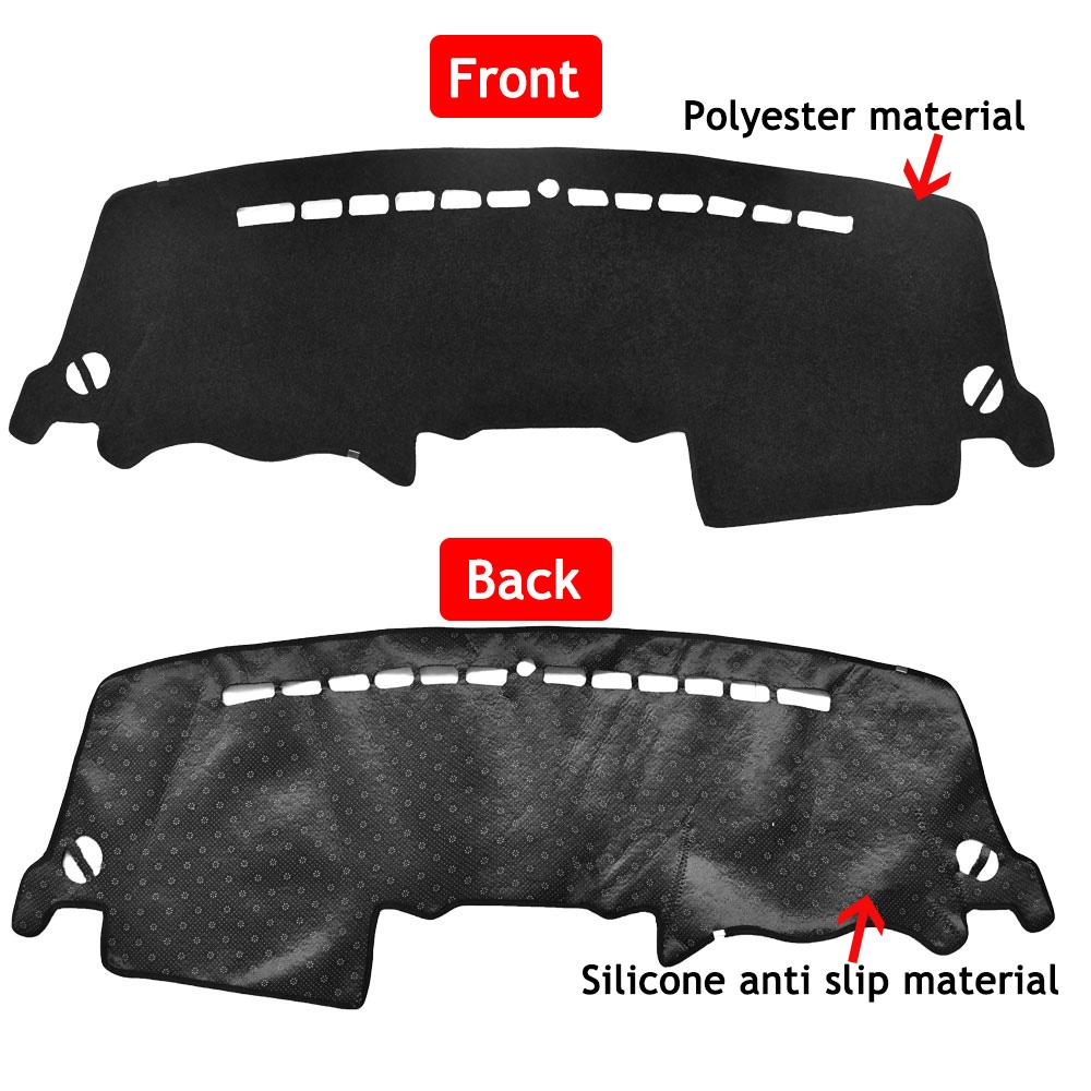 Car Dashboard Cover Mats For Kia Sportage R 2011 2012 2013 2014 2015 Avoid Light Pads Anti-UV Case Carpets Car Accessories