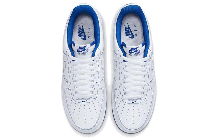 Nike Air Force 1 '07 'Contrast Stitch White Game Royal' CV1724-101