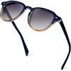 KANASTAL TR90 Acetate Sunglasses for Men and Polarized UV Sun Ideal for and Popular and Stylish Blue X Women, Lenses, Protection, Ultra-Lightweight,