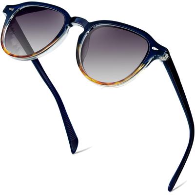 KANASTAL TR90 Acetate Sunglasses for Men and Polarized UV Sun Ideal for and Popular and Stylish Blue X Women, Lenses, Protection, Ultra-Lightweight,