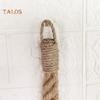 TB Vintage Style Woven Hanging Rope Toilet Paper Roll Holder Decor
