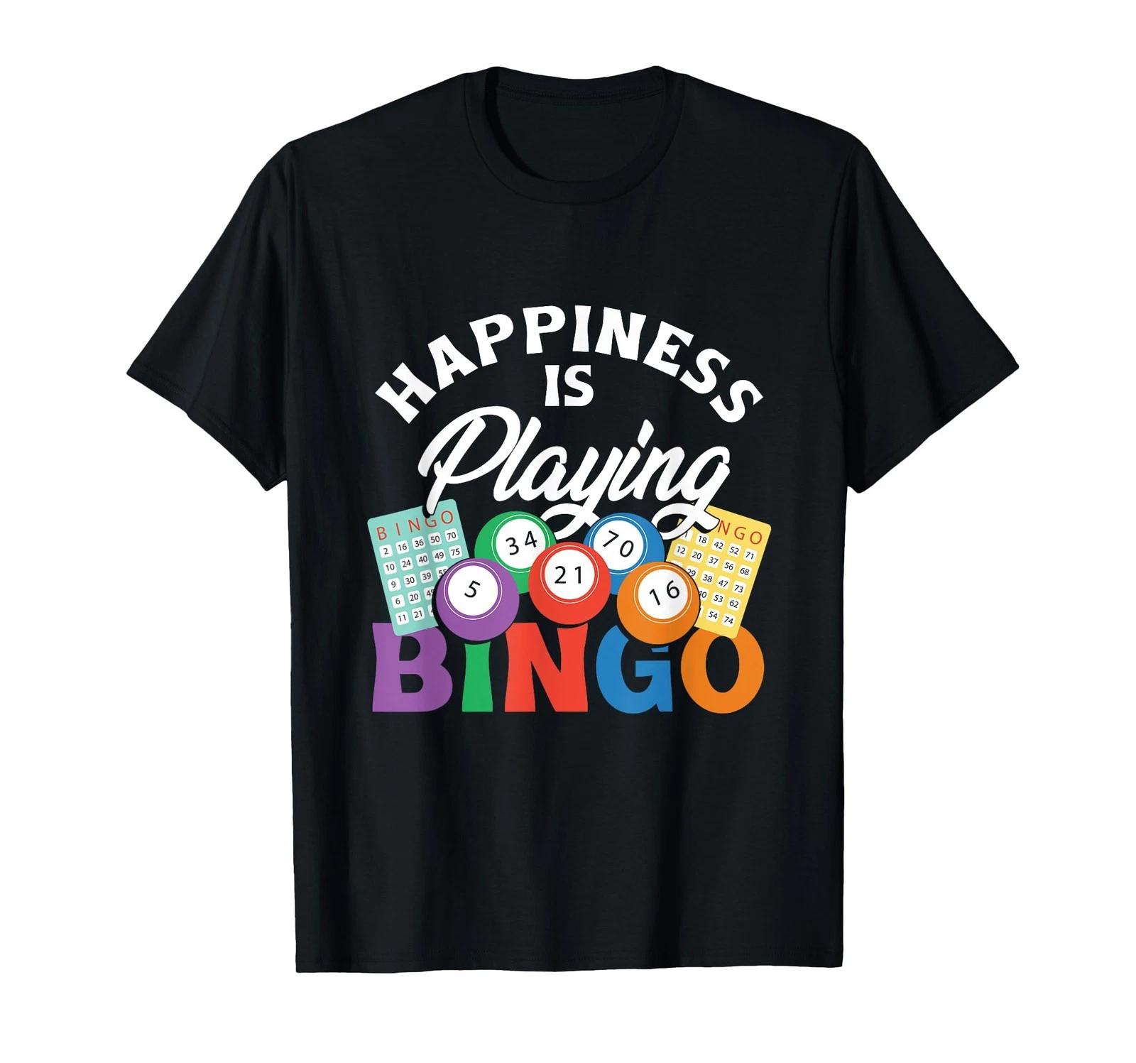 Joy Hot Bingo Gambling Lucky Player Casino Gambling Game T-Shirt_ S