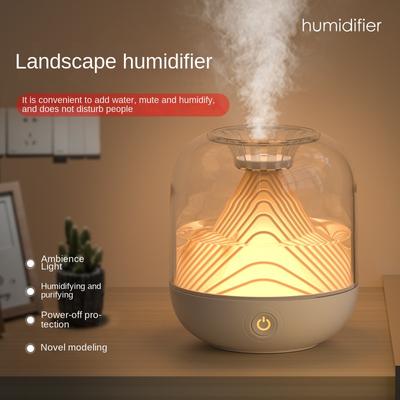 Usb Rechargeable Humidifier Air Purifier Mini Wireless Essential Oil Diffuser Cute Essential Oil Diffuser HomeHumidifiers