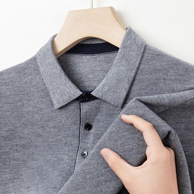 Men's Solid Knit Polo Sweater