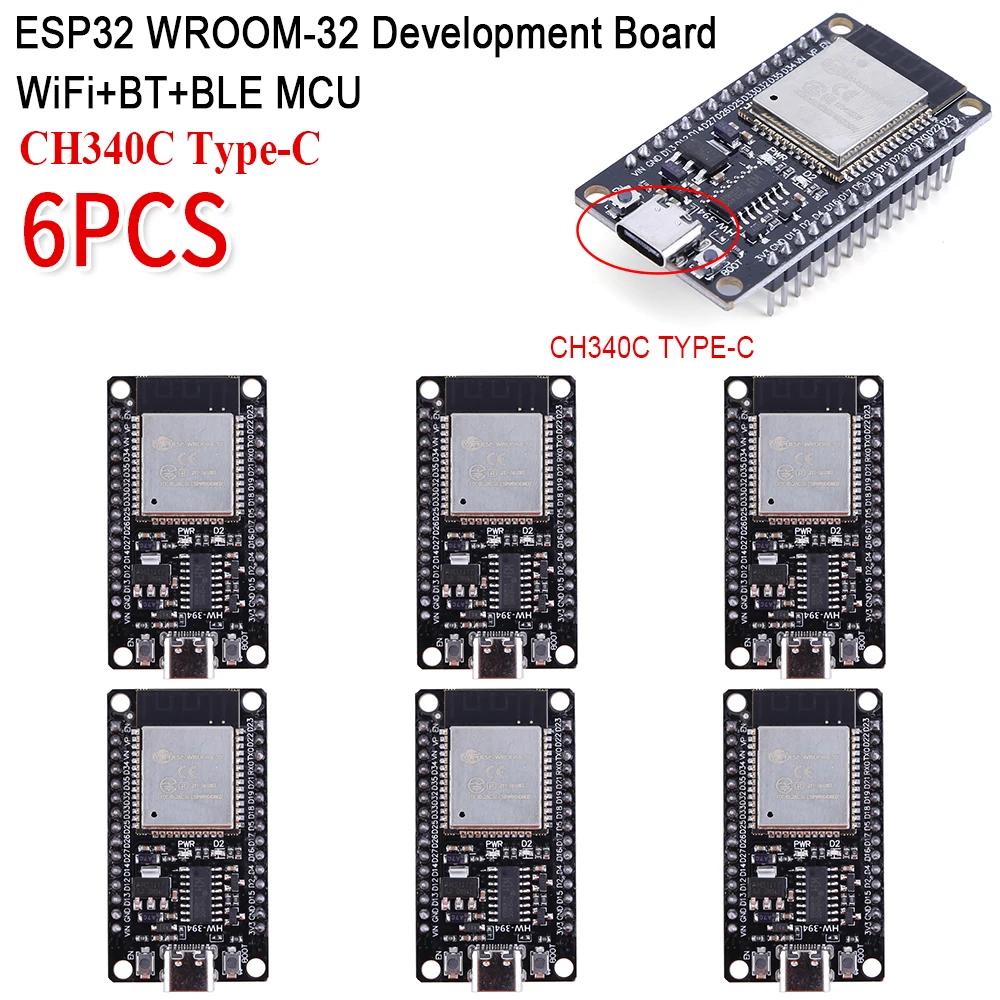 ESP-32 ESP32-S CP2102 CH340C Development Board ESP32 Bluetooth Wifi ESP32 Nodemcu Bluetooth Module ESP 32 30P ESP32 Type C