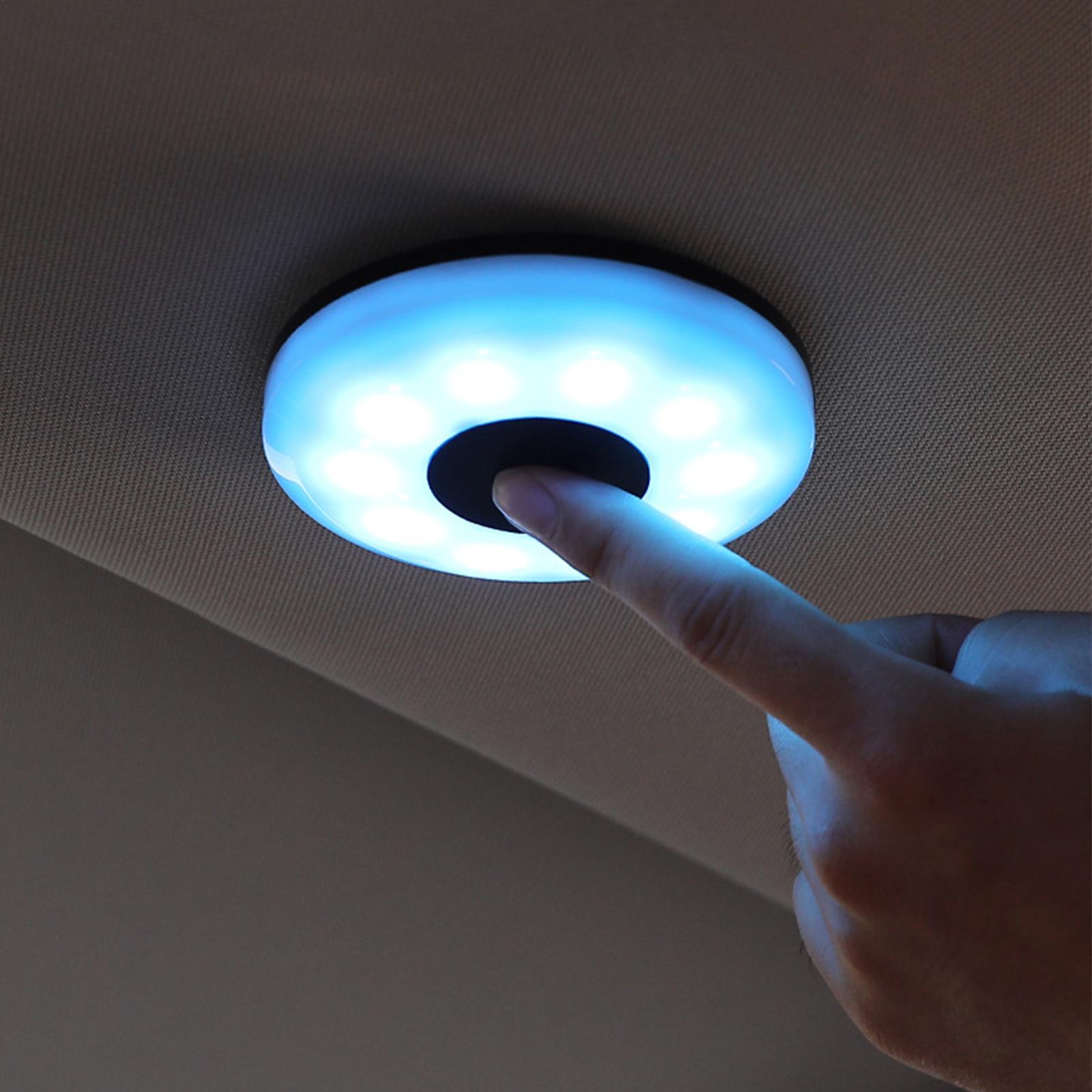 

LED Car Lights Interior USB Rechargeable Magnetic Lamp USB Rechargeable Car Ceiling Roof Light For Atmosphere Reading Road Trip CHINA