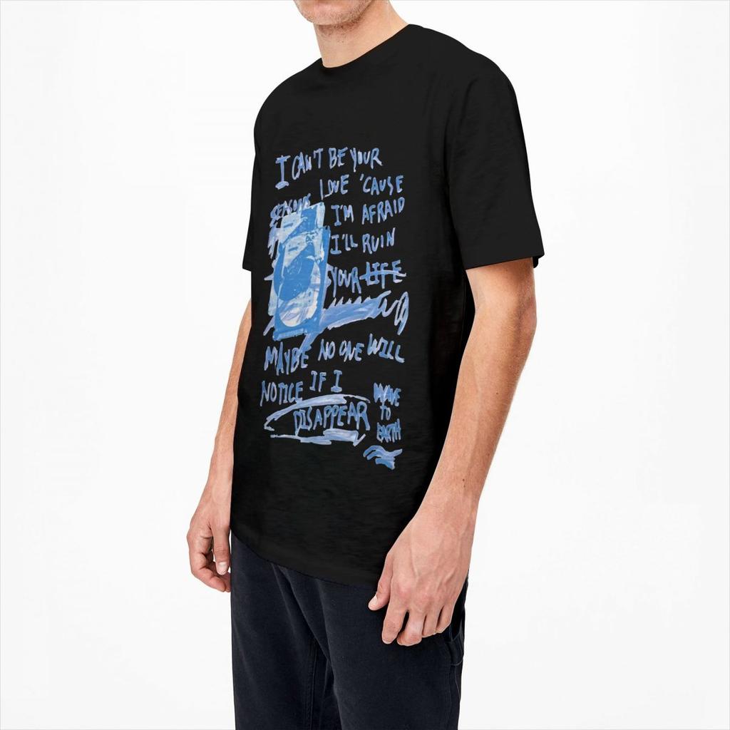 Wave To Earth T-Shirt Hip Hop Seasons Lyrics Fan Art Harajuku T-Shirts Kurzarm T-Shirt Reine Baumwolle O-Ausschnitt Übergroße Kleidung