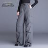 SNOWFLYING Unisex Straight-Leg Duck Down Pants