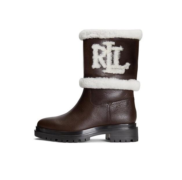 Ботильоны Lauren Ralph Lauren Carter 802915439002 коричневые