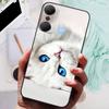 For Infinix Hot 12 Pro Case Black Cover Lion Wolf Silicone Soft Back Cases For Infinix Hot 12i Hot12 Pro / Hot 20 5G Case Shell