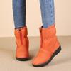 Colorful Fashion Winter Shoes Women Snow Boots Flat Non slip Waterproof Women Ankle Boots Warm