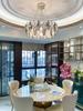New Led Chandeliers Leaf Crystal Room Lights For Living Room Bedroom Dining Room Modern Chandelier Lamps Hanging Lighting Decor