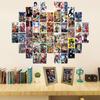 50 Pcs Anime Manga Panel Aesthetic for Wall Collage Kit Colorful DIY Art Decor Living Room Bedroom Decoration