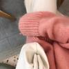 Women's 2025 Autumn/Winter Pure Wool Round Neck Thick Knit Sweater