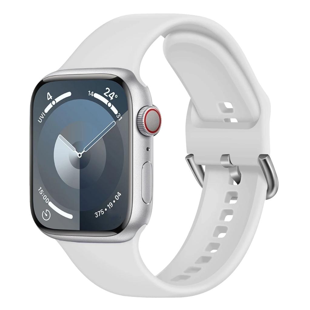 Silicone Strap For Apple Watch Band 11 10 9 8 7 46mm 42mm 45mm 41mm Ultra 3 49mm Sports Bracelet iWatch 6 5 4 SE 44mm 40mm Belt