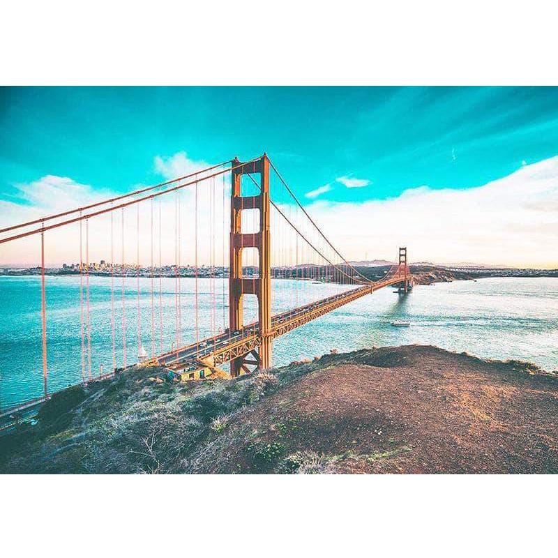 DIY Bridge 5D Diamond Painting Full Round Drill Landscape Diamond Embroidery Cross Stitch Kits Resin Wall Art Home Decor Gift