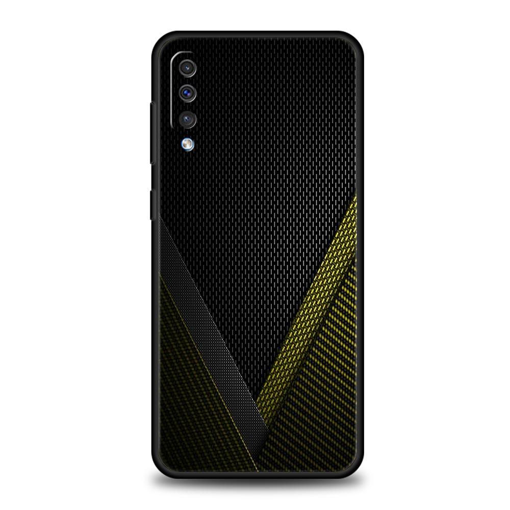 Carbon Fiber Phone Case For Samsung A52 A12 A32 4G A22 5G A30 A50 A10 A20e A52s A72 A70 A04 A02 A02s A04s A10s A20 A40 A42 Cover