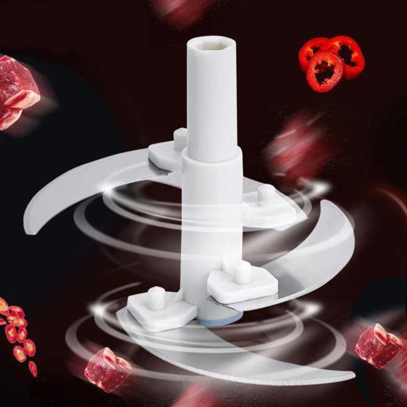 Multi-Functional Vegetable Mincer Manual Press Plastic Special Ingredients Mixer Removable Convenient Handheld Food Chopper
