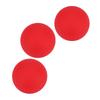 6.5cm 3PCS Thud Juggling Balls Juggling Ball Set for Beginner & Professionals Red