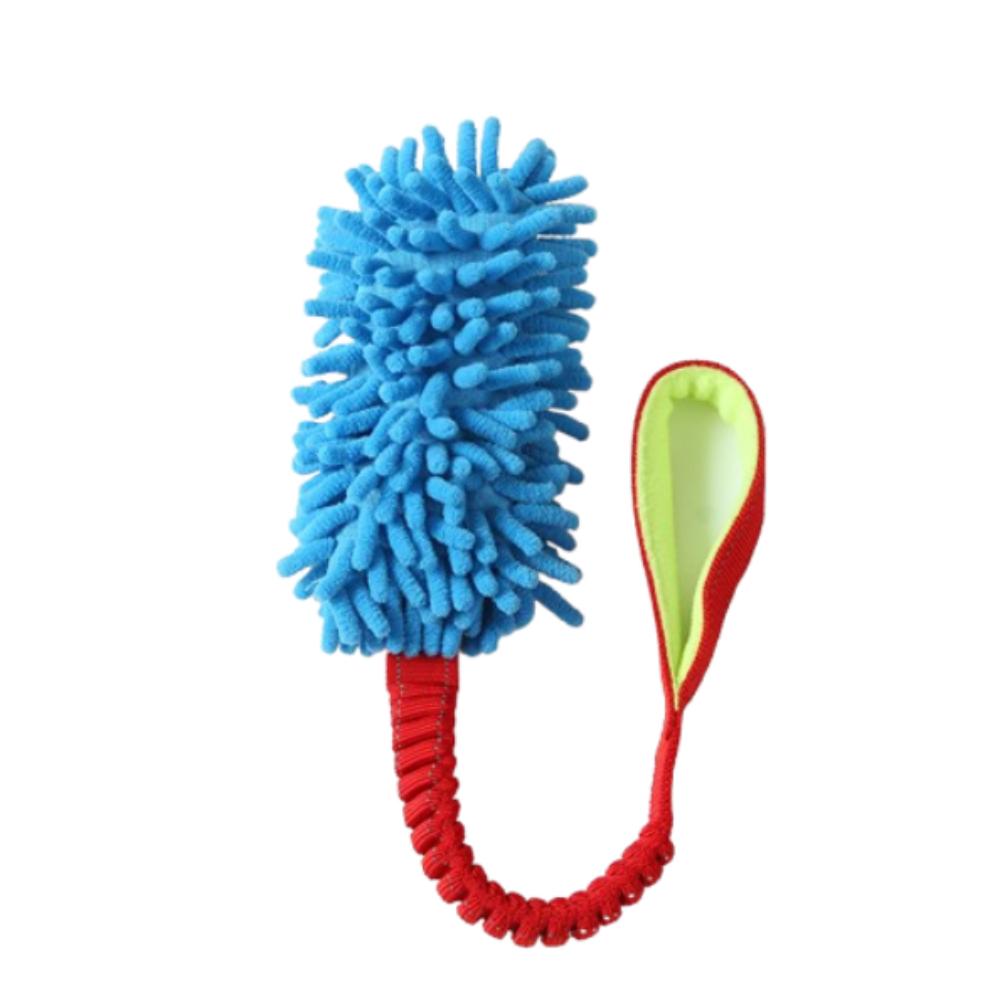 

Plush Pet Chew Toy Funny Teething Resistant Rope Toy Durable Dog Interactive Toy Cleaning Teeth