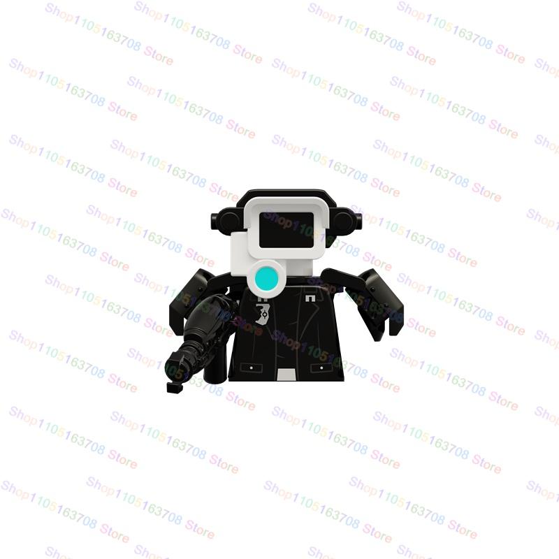 High-Quality Moc High-Quality Skibidi High-Quality Toilet High-Quality Man High-Quality Anime High-Quality Cartoon Construction Pieces Small