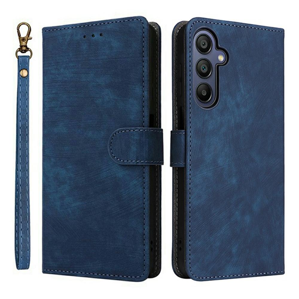For Samsung Galaxy A17 5G Case Wallet RFID Blocking PU Leather Phone Cover Stand with Strap