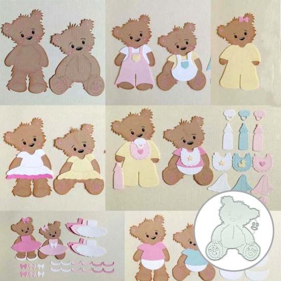 Embossing Mould Easy To Clean Stunning 3D Effect Durable Scrapbook Card Mould for Daily Use