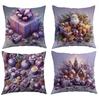 High-end Christmas Throw Pillowcase Core-free Polyester Bedside Cushion Sofa Cushion