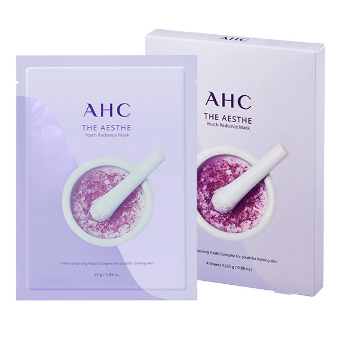 

AHC THE AESTHE Youth Radiance Mask 25 г * 4 шт.