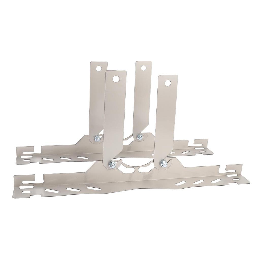 2 Sets Wheel Alignment Tool Alloy Steel Silver Color Wheel Angle Alignment Tool with 2PCS Tape