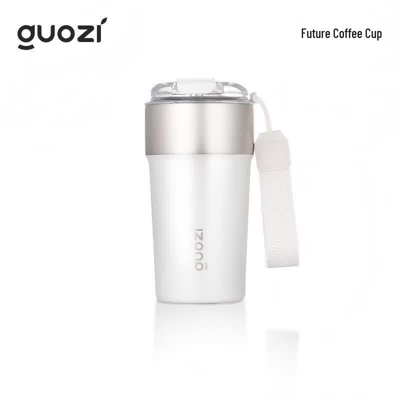 GUOZI Portable Stainless Steel Insulated Coffee Mug