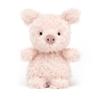 Jellycat Little Pig Plush Toy 7" - Farmhouse Stuffed Animal - Classic Kids Gift