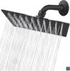 stainless steel top spray top electroplated rain Shower Heads Top sprayer shower head