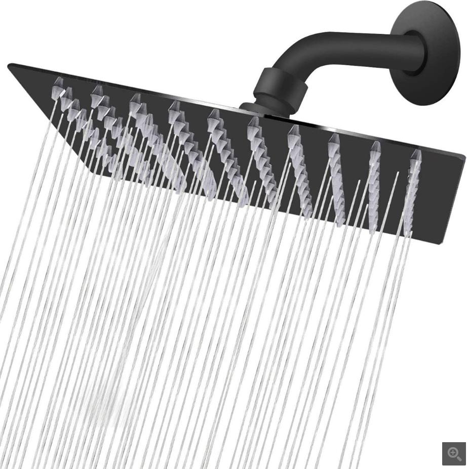 stainless steel top spray top electroplated rain Shower Heads Top sprayer shower head