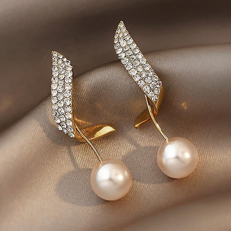 Boucles d'oreilles à longues pampilles pour femmes, style coréen Dongdaemun, design original, boucles d'oreilles polyvalentes