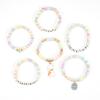 Easter Colorful Beads Bunny Pendant Bracelet Accessories for Girls