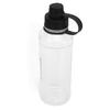1000ml Water Bottle Large Capacity Wide Handle Integrated Lid Dual Mouth Leakage Resistant Sports Outdoor Cup Black