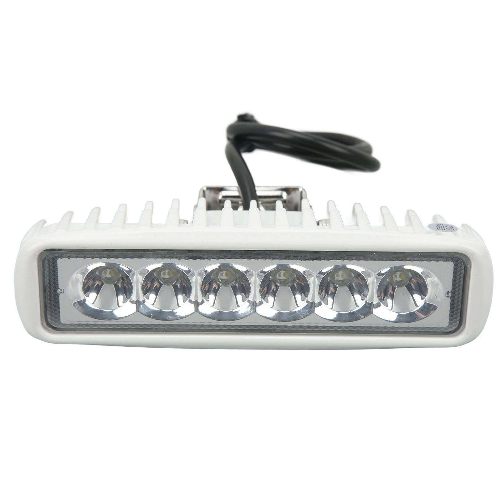 

12 В до 24 В постоянного тока светодиодный рабочий фонарь для лодки IP67 водонепроницаемый яркий свет ударопрочный для автомобилей яхт на открытом воздухе белый