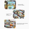 Game Mat Identify Ability Vivid Fabric Urban Construction Engineering Small Map Toy for Kids