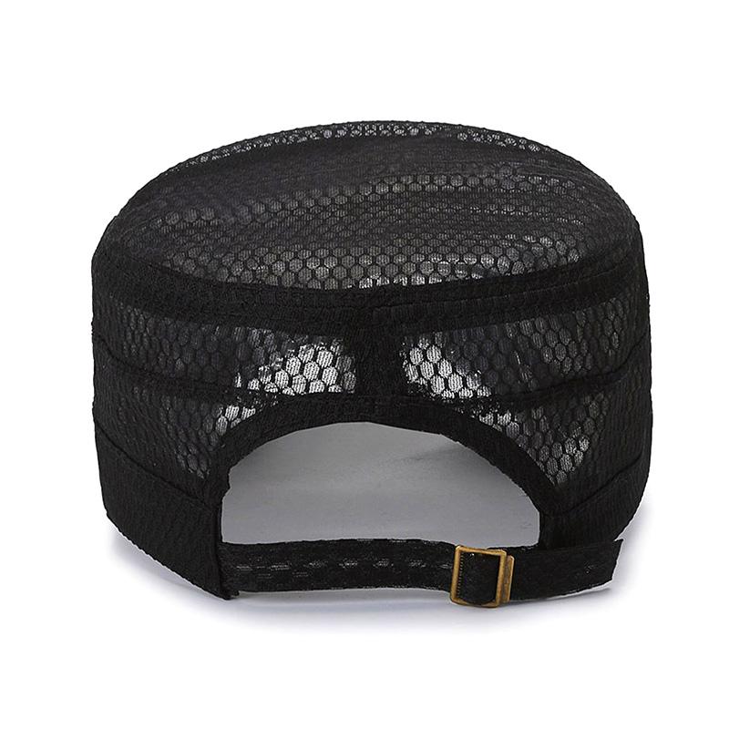 1PC Flat Caps Outdoor Men Protection Mesh Women Summer Snapback Breathable Hats Quick Dry Baseball Cap New