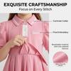 Children'S New Short-Sleeved Dress Fashionable Girls' Skirt  Sweet Pleated Skirt Princess Dress  Children'S Clothing