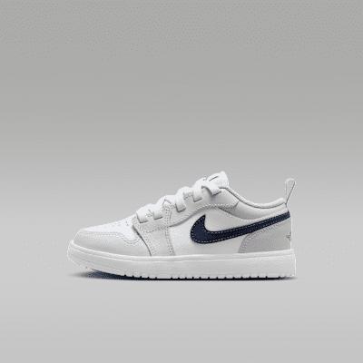 

Jordan 1 Low ALT White Neutral Grey Gum Medium Brown Midnight Navy (PS 28
