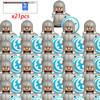 MOC Thrones Golden Armor Warrior Guard Jaime Lannister Barristan Selmy Meryn Trant Building Blocks Mini Action Figure Toys