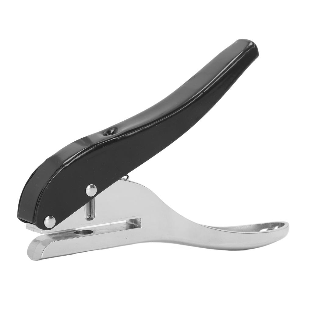 8mm Single Hole Punch Heavy Duty Handheld Puncher Portable Punching Pliers for Paper Belt PVC Film