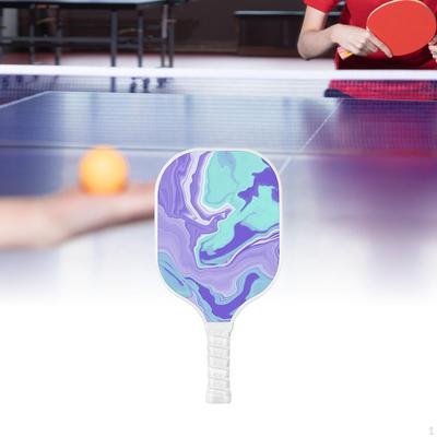 Raquete de Pickleball Raquete de Fibra de Vidro de Alta Densidade Equipamento para Exteriores Remo Único para Homens