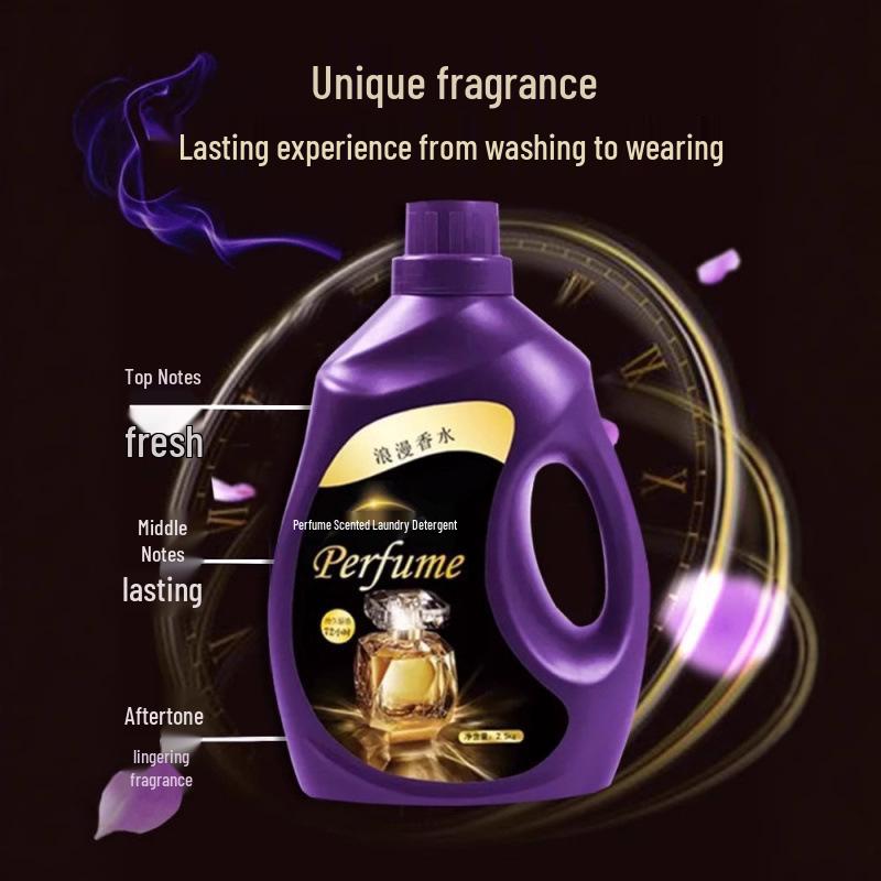 72-Hour Men's Scent Laundry Detergent - Long-Lasting Fragrance & Stain Removal
